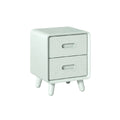 Modern Minimalist Two-Drawer Nightstand